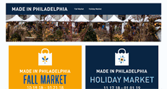 Desktop Screenshot of madeinphila.com